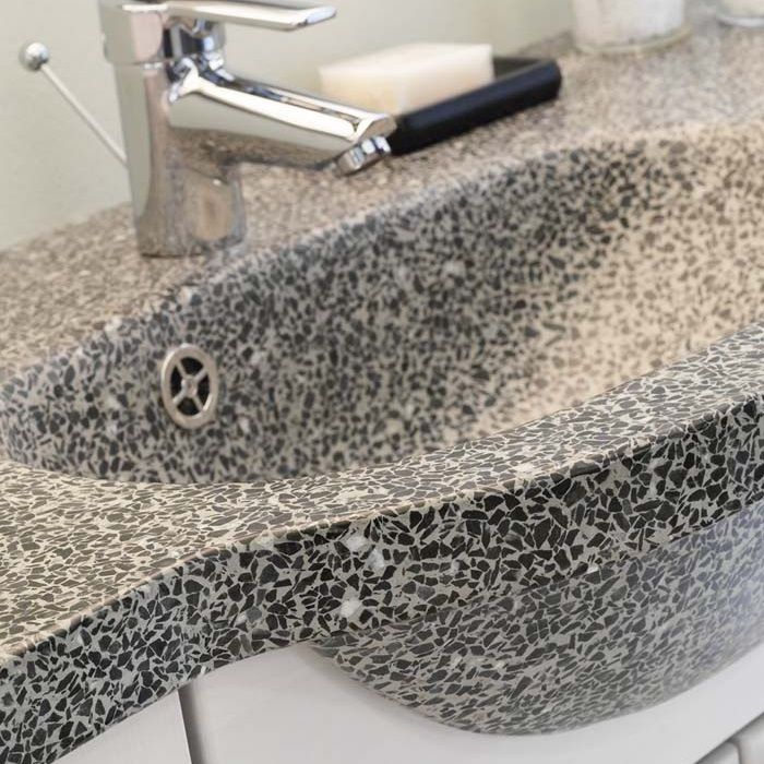 Terrazzo og Beton bordplader til kokken og bad Terrazzo og Beton bordplader til kokken og bad