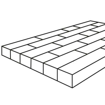 Kortstav træbordplader