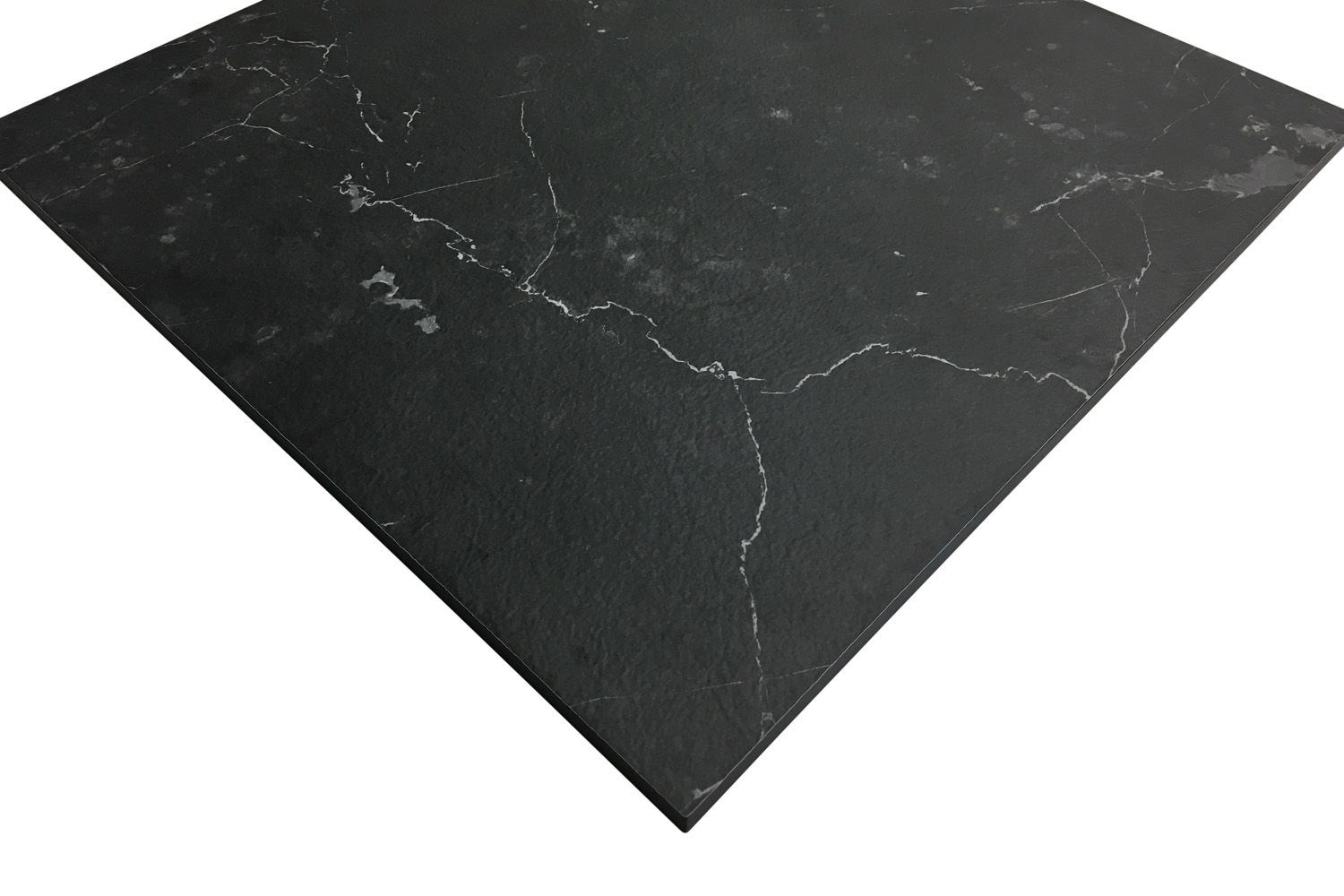 gyde Garanti nikkel Sort marmor kompaktlaminat bordplade| DFI 433 Sort Marble