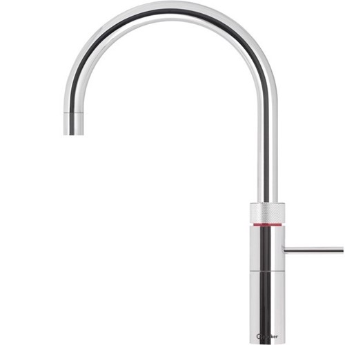 Quooker Fusion Round 5-i-1 Krom inkl. COMBI & CUBE beholdere