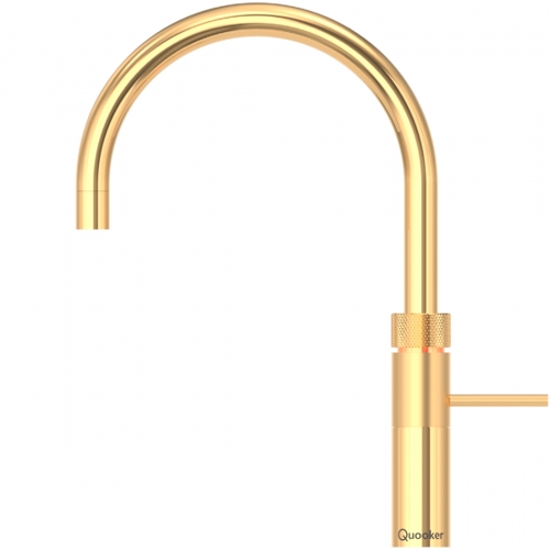 Quooker Fusion Round 5-i-1 Guld inkl. COMBI+ & CUBE beholdere