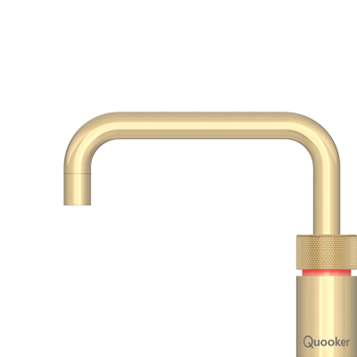 Quooker Nordic Square Messing inkl. COMBI beholder