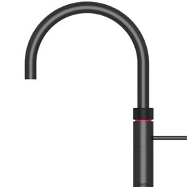 Quooker Fusion Round Black inkl. COMBI beholder