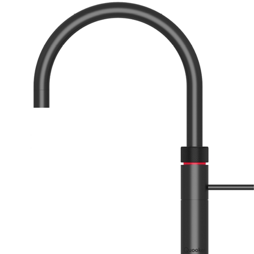Quooker Fusion Round 5-i-1 Black inkl. COMBI & CUBE beholdere
