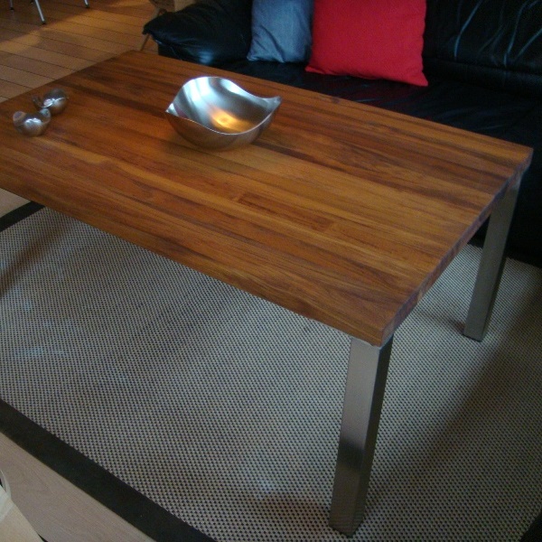 Talsoon.com = sofabord med stålben ~ design inspiration ... Zebrano bordplade