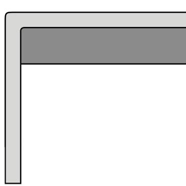 Isvejsning af GetaCore vask i GetaCore bordplade 