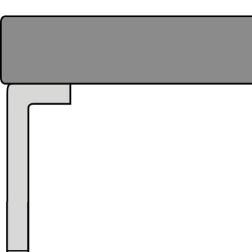 Underlimning af vask i kompaktlaminatbordplade 