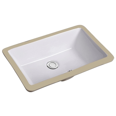 Lavabo Gino 52 hvid porcelæn