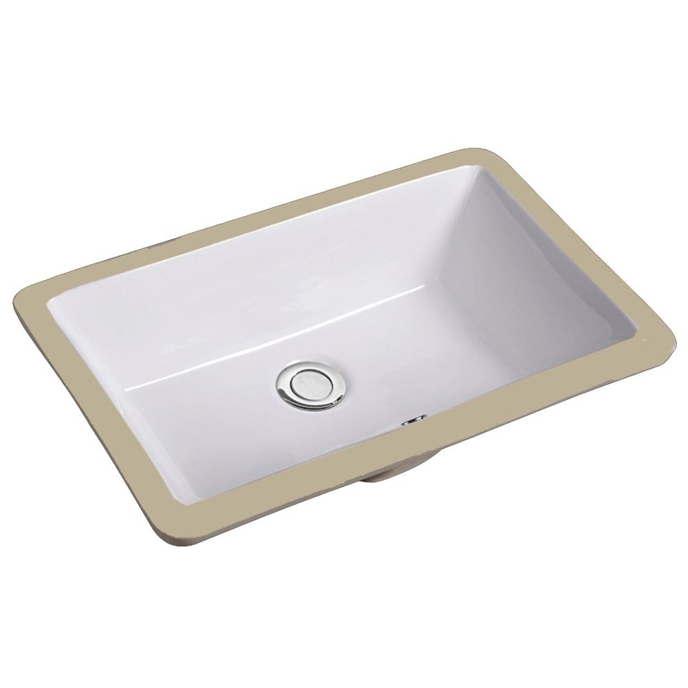 Lavabo Gino 52 hvid porcelæn