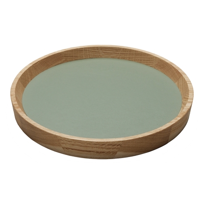 Dekorativ bakke m/linoleum, Eg naturolie, Stor