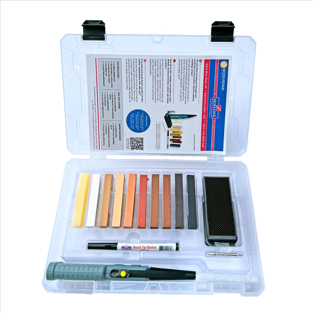 Mohawk Hård Voks Basic Sæt – 10 stk. Voks inkl. Værktøj